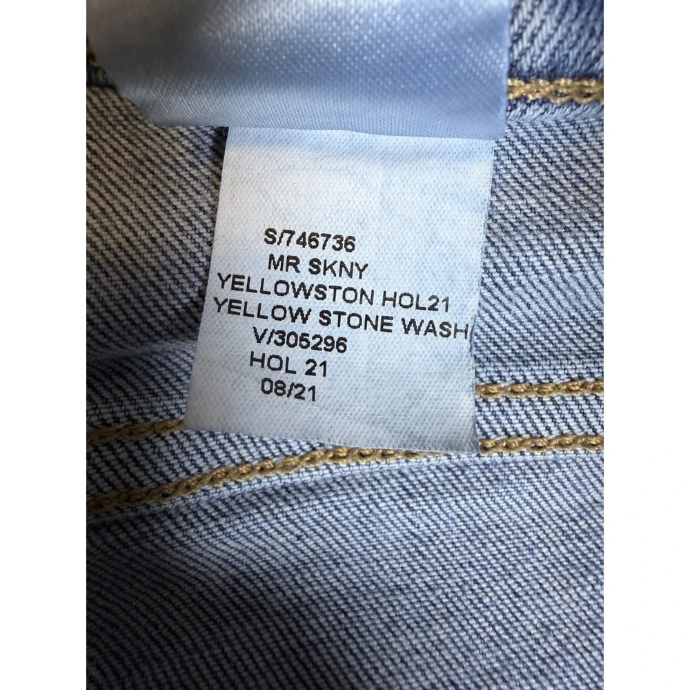 Banana Republic Jeans Mens 31 S Blue Premium Denim Mid Rise Skinny Streetwear
